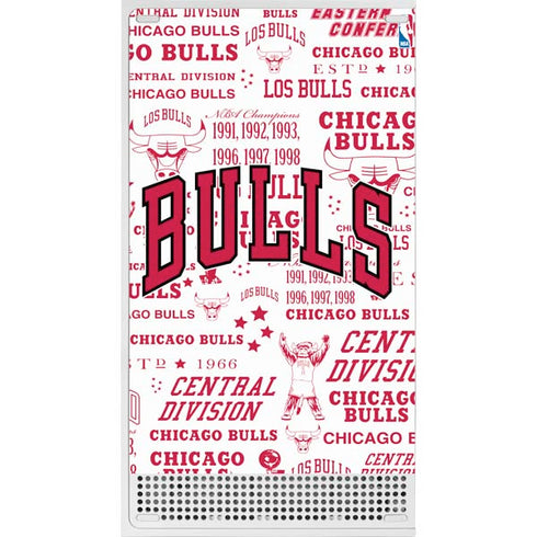 NBA Chicago Bulls Historic Blast Xbox Series S Console Skin